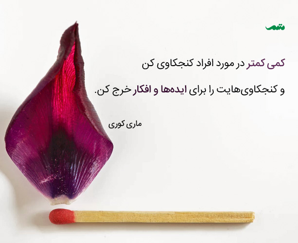 جمله های روزانه (۱۰۰) | جمله‌هایی دربارهٔ کنجکاوی، نادانی، عشق و نفرت
